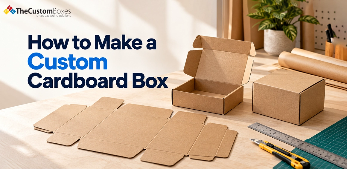 how to make a custom cardboard box 